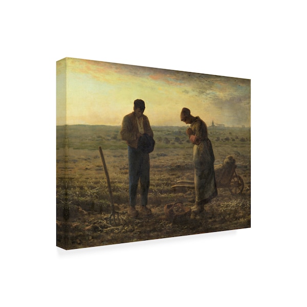 Jean-Francois Millet 'Angels' Canvas Art,14x19